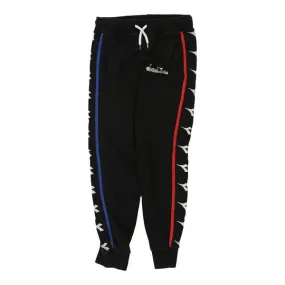 Age 12 Diadora Joggers - Large Black Cotton Blend
