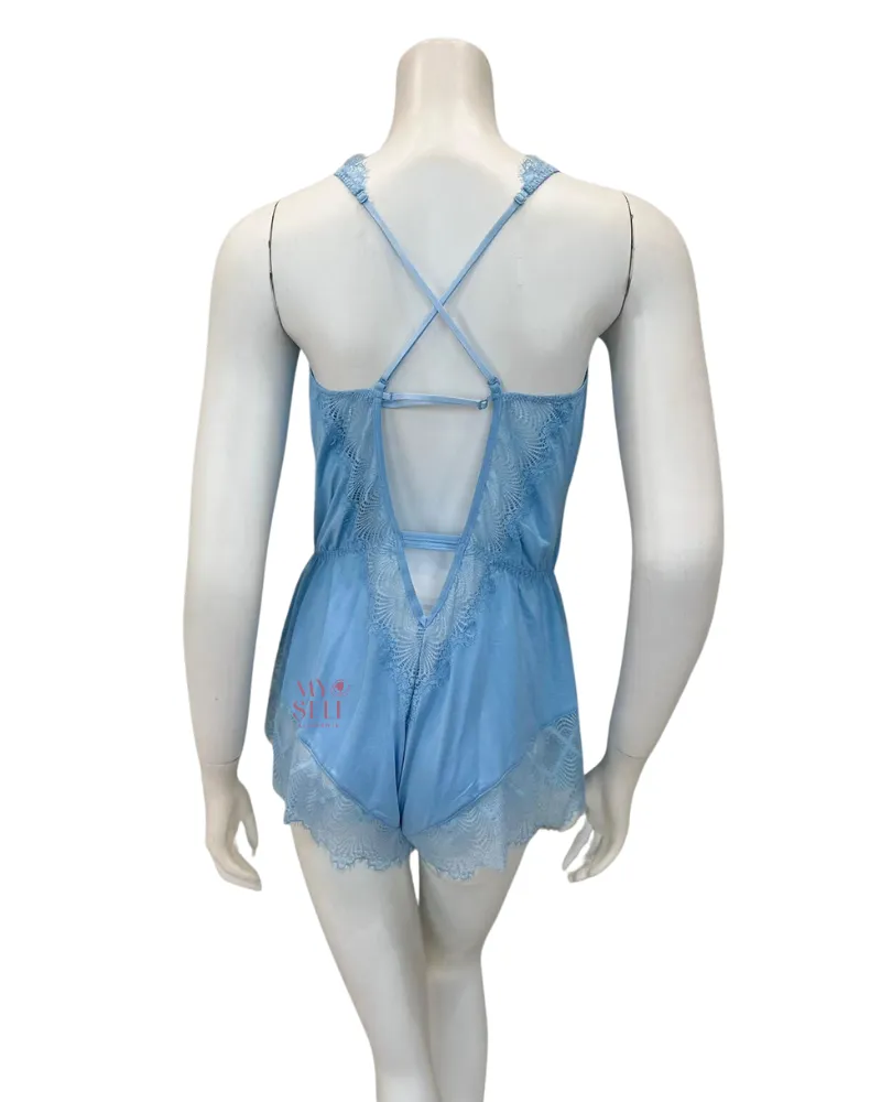 ALLSW2211-AASMANI Blue Allure Romper