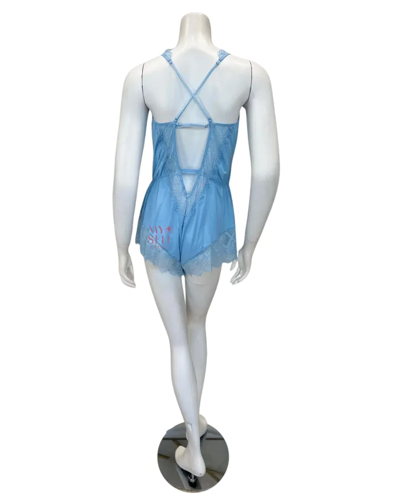 ALLSW2211-AASMANI Blue Allure Romper