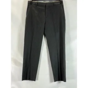 BANANA REPUBLIC Men's Dark Charcoal Pinstripe Tailored-Fit Dress Pants SZ 33X30
