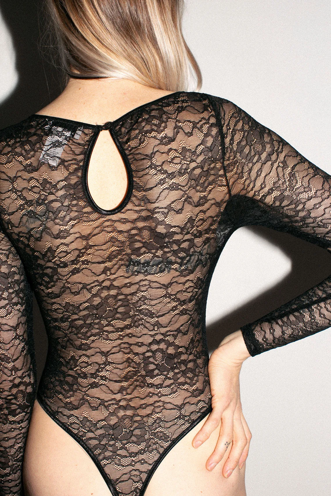 Black Lace Bodysuit