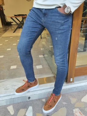 Blake Slim Fit Blue Jeans
