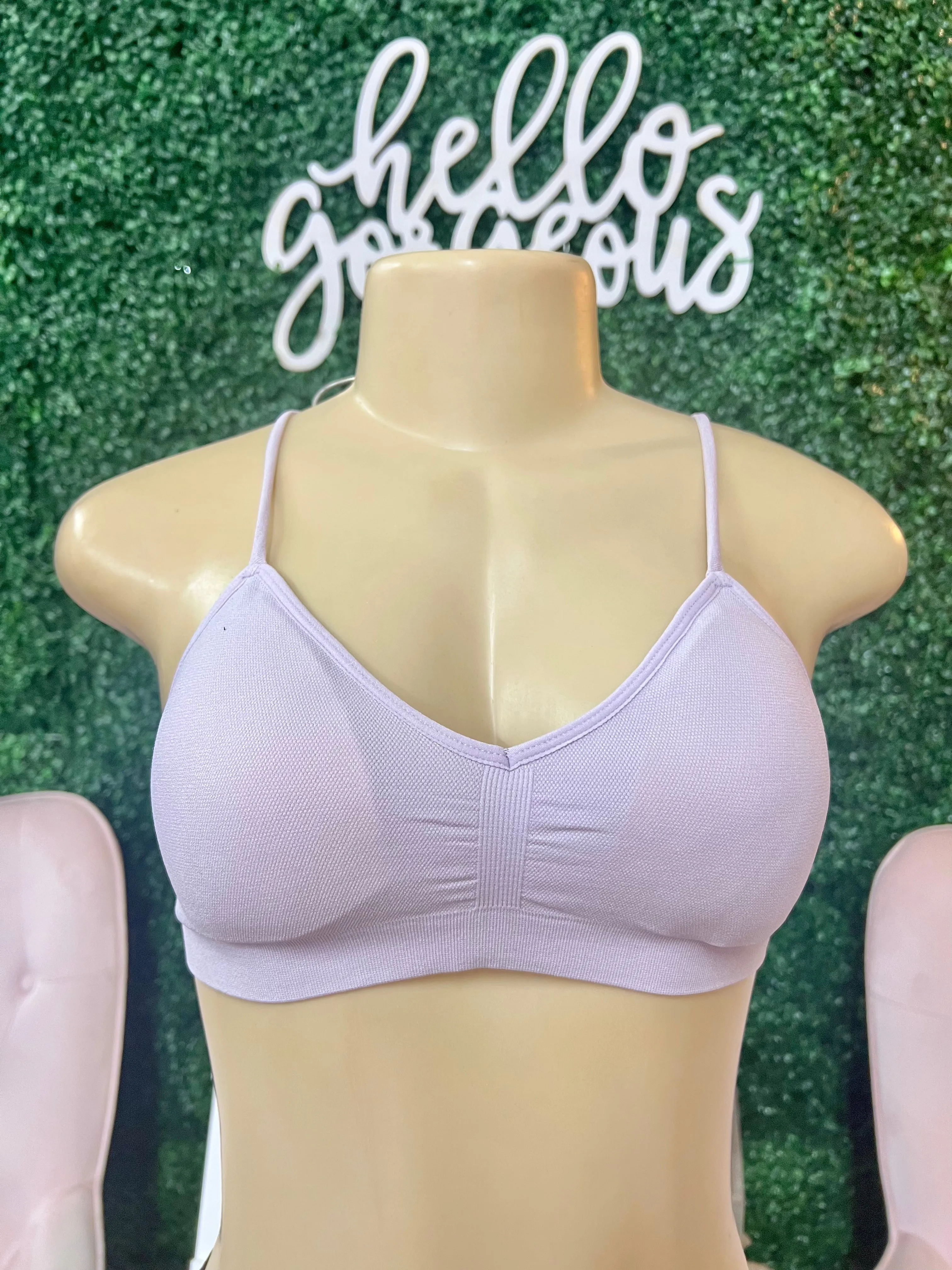 Can’t Let You Go Strappy Triangle Bralette