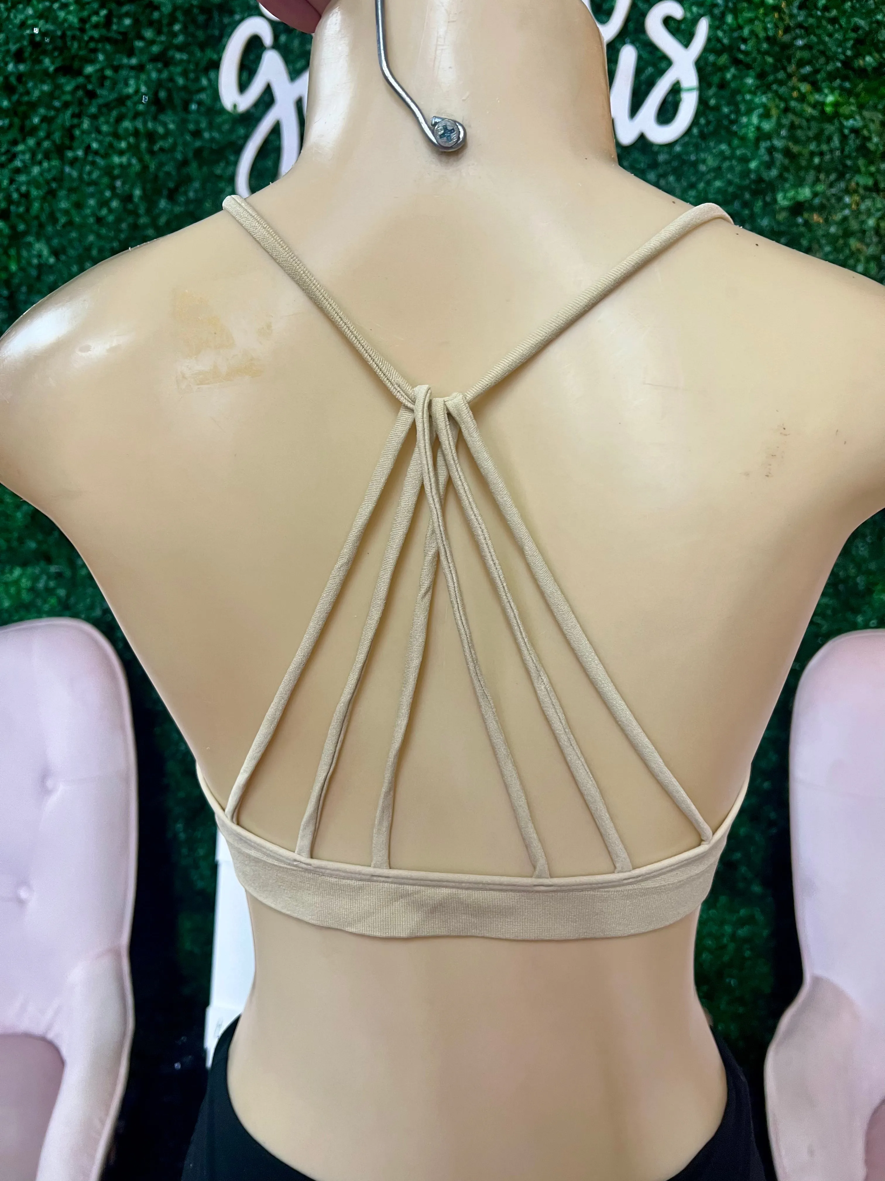 Can’t Let You Go Strappy Triangle Bralette