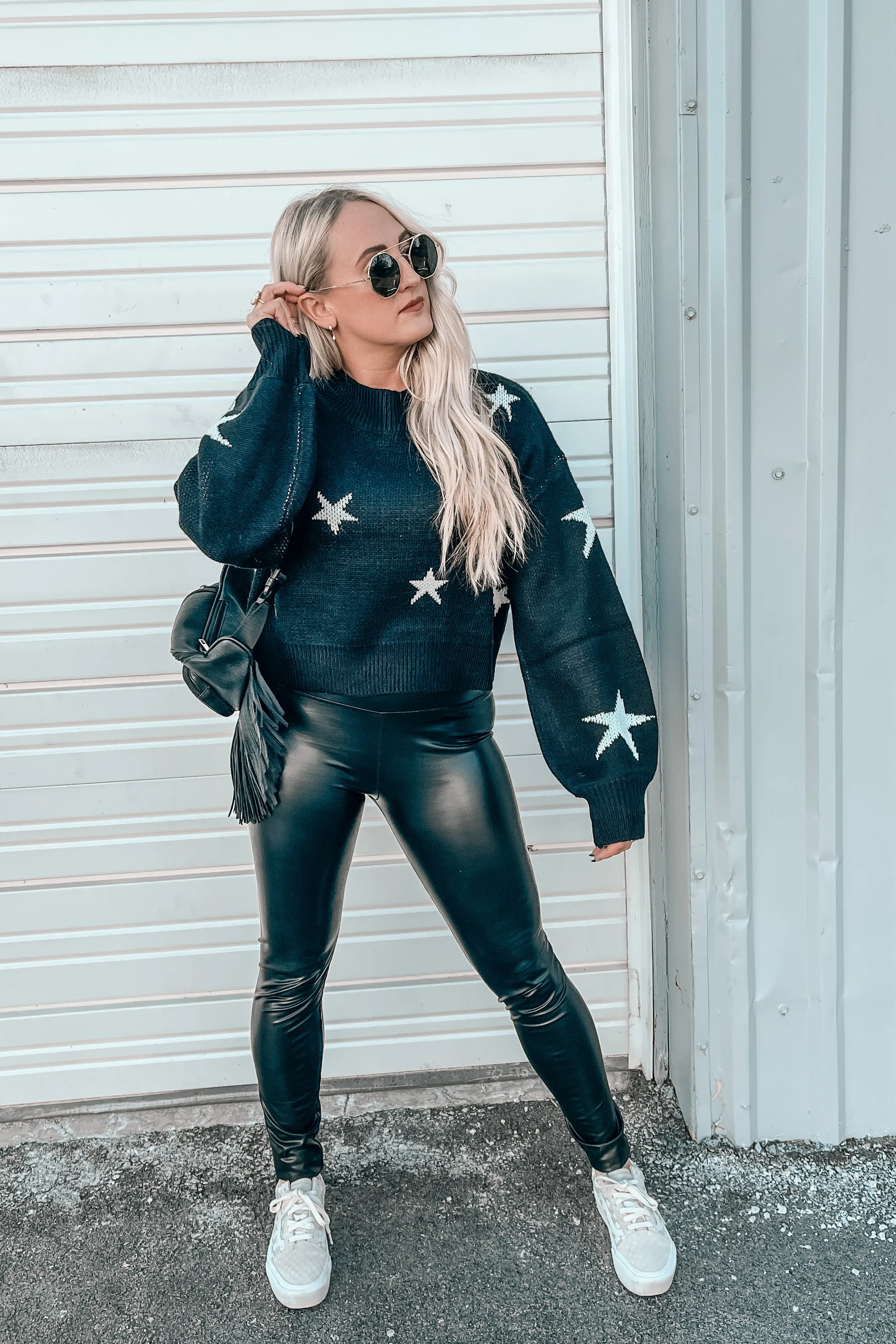 Counting Stars Cropped Sweater