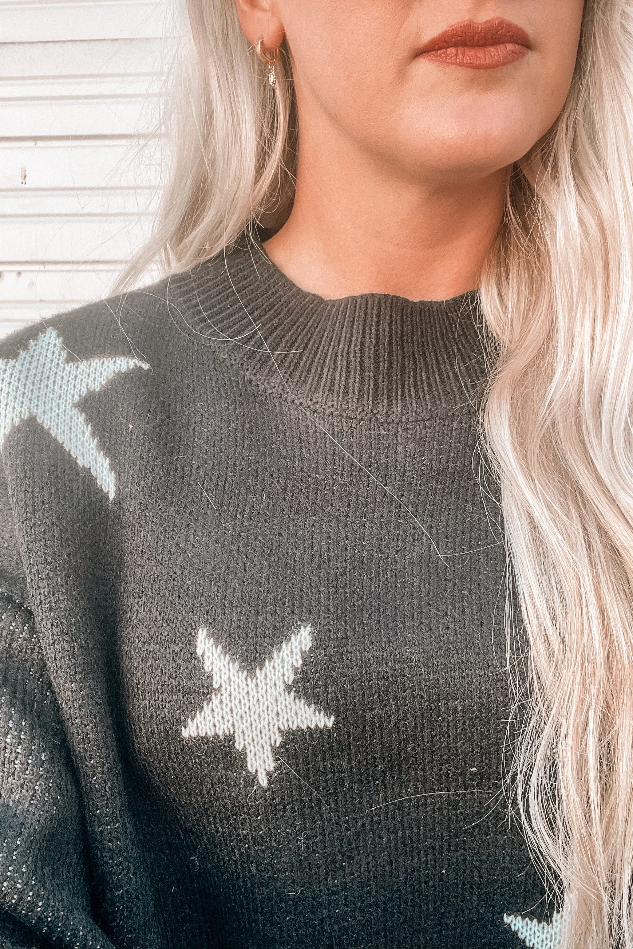 Counting Stars Cropped Sweater