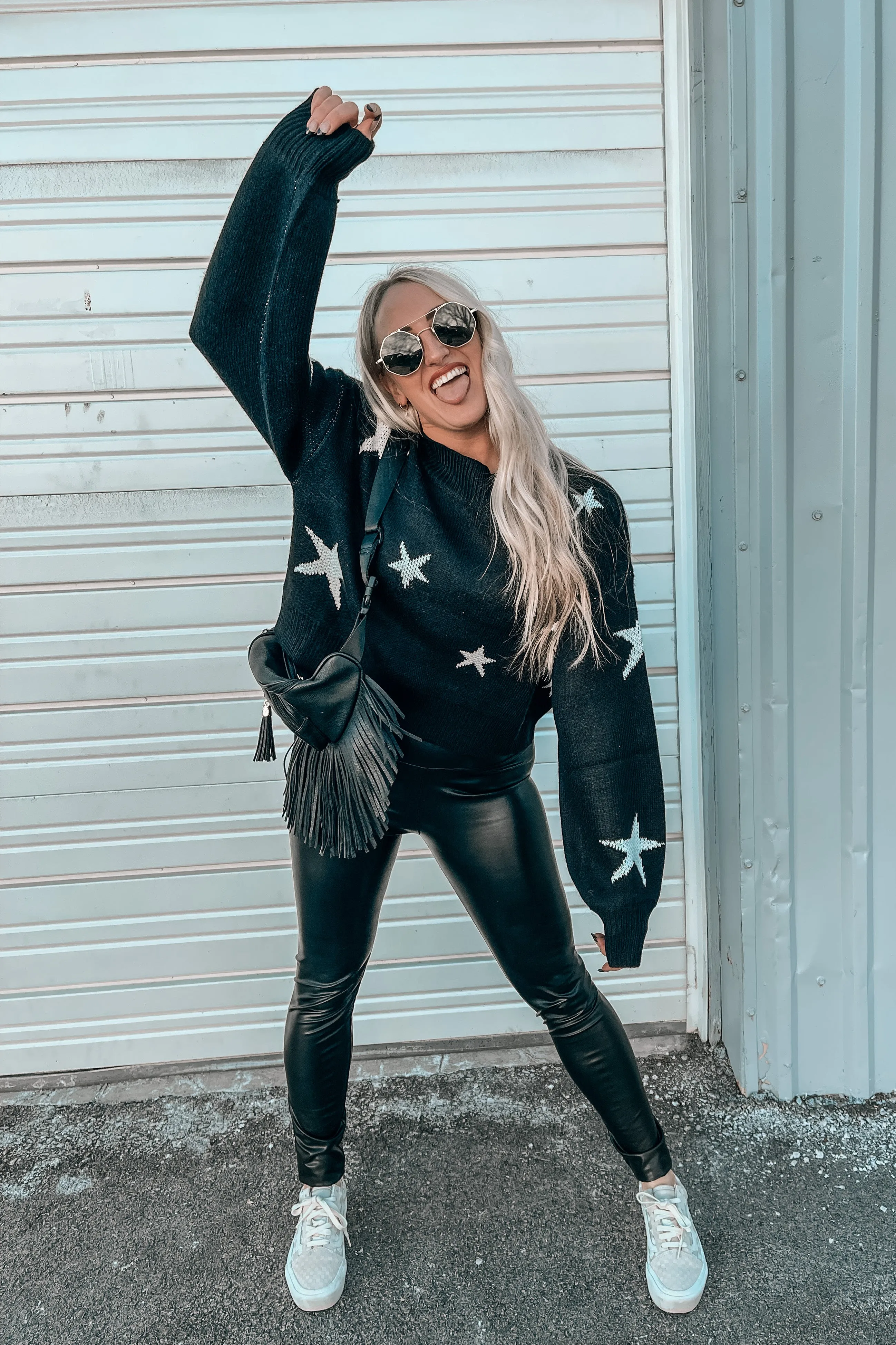 Counting Stars Cropped Sweater
