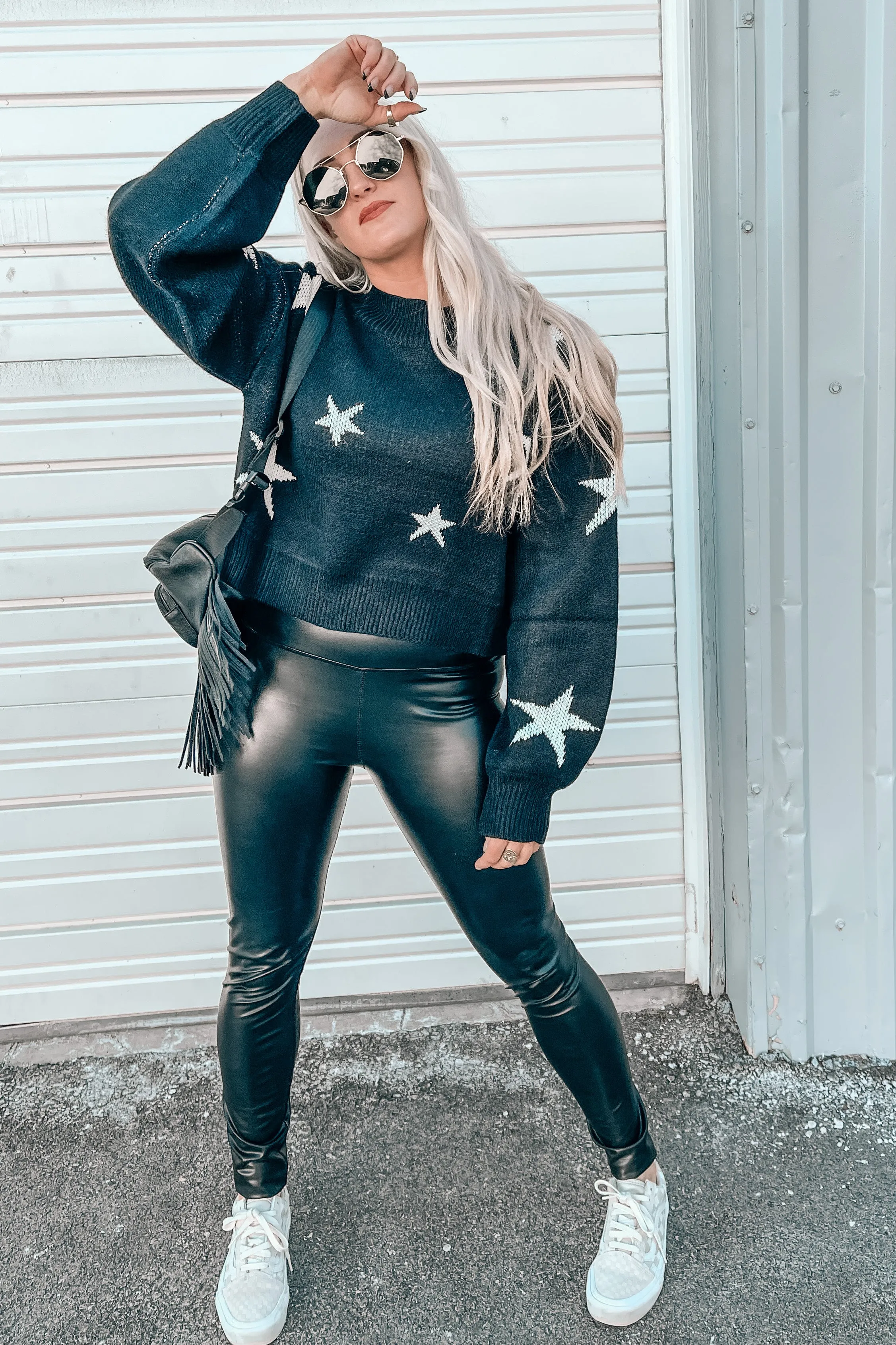 Counting Stars Cropped Sweater