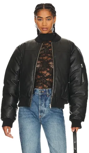Deadwood Bofinger Bomber Jacket in Black