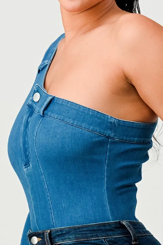 Denim Bodysuit