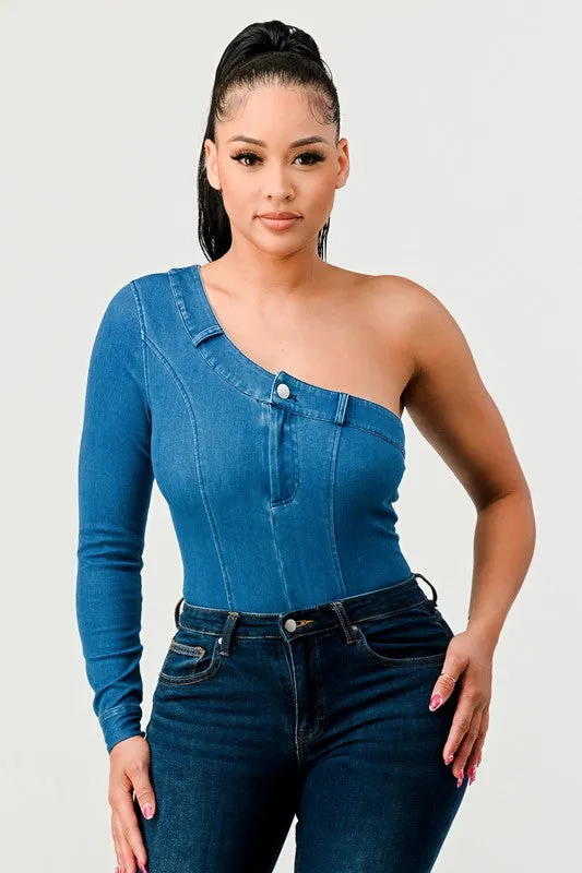Denim Bodysuit