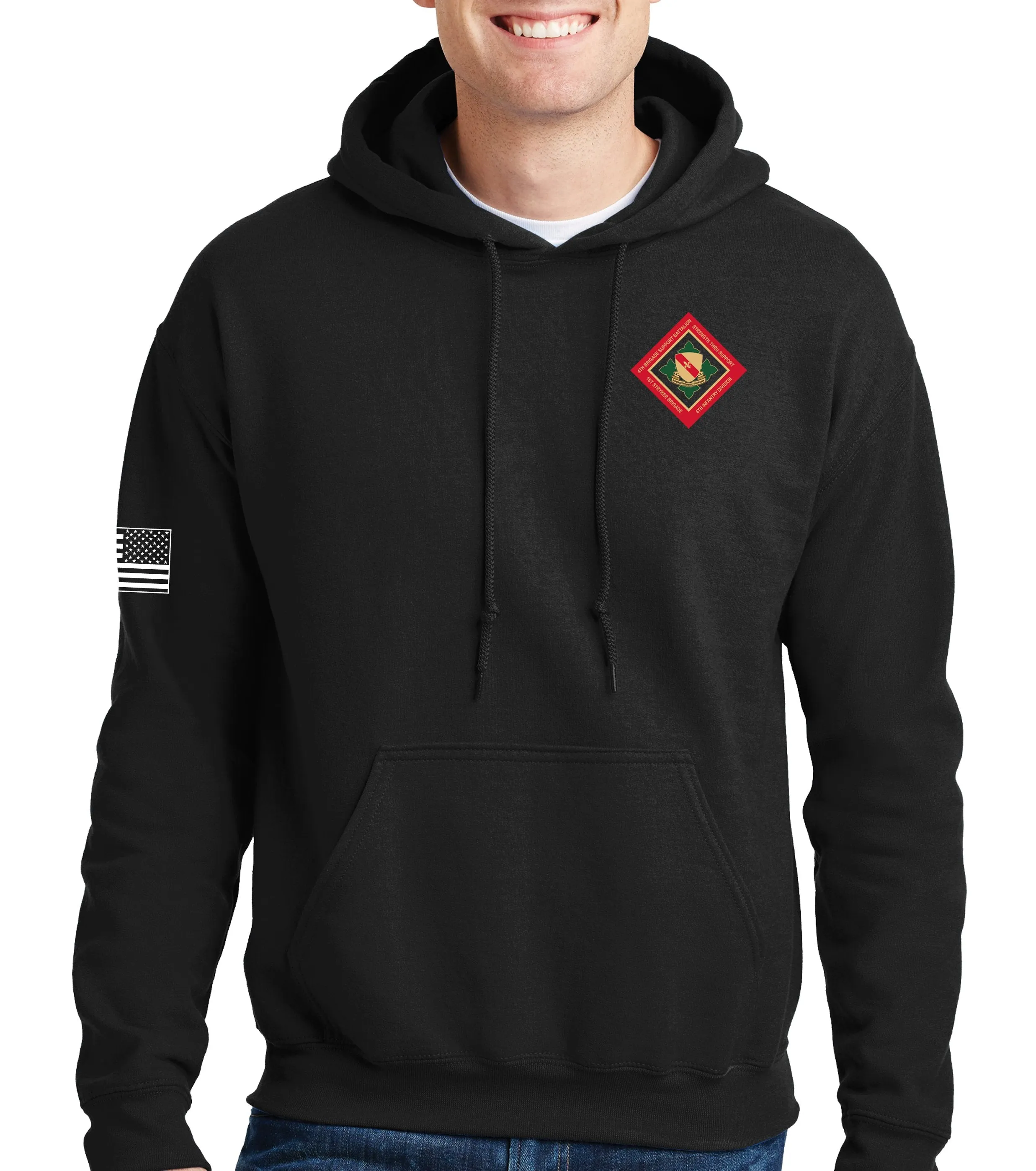 Deployed Unisex Hoodie Sweatshirt. This shirt is NOT approved for PT.