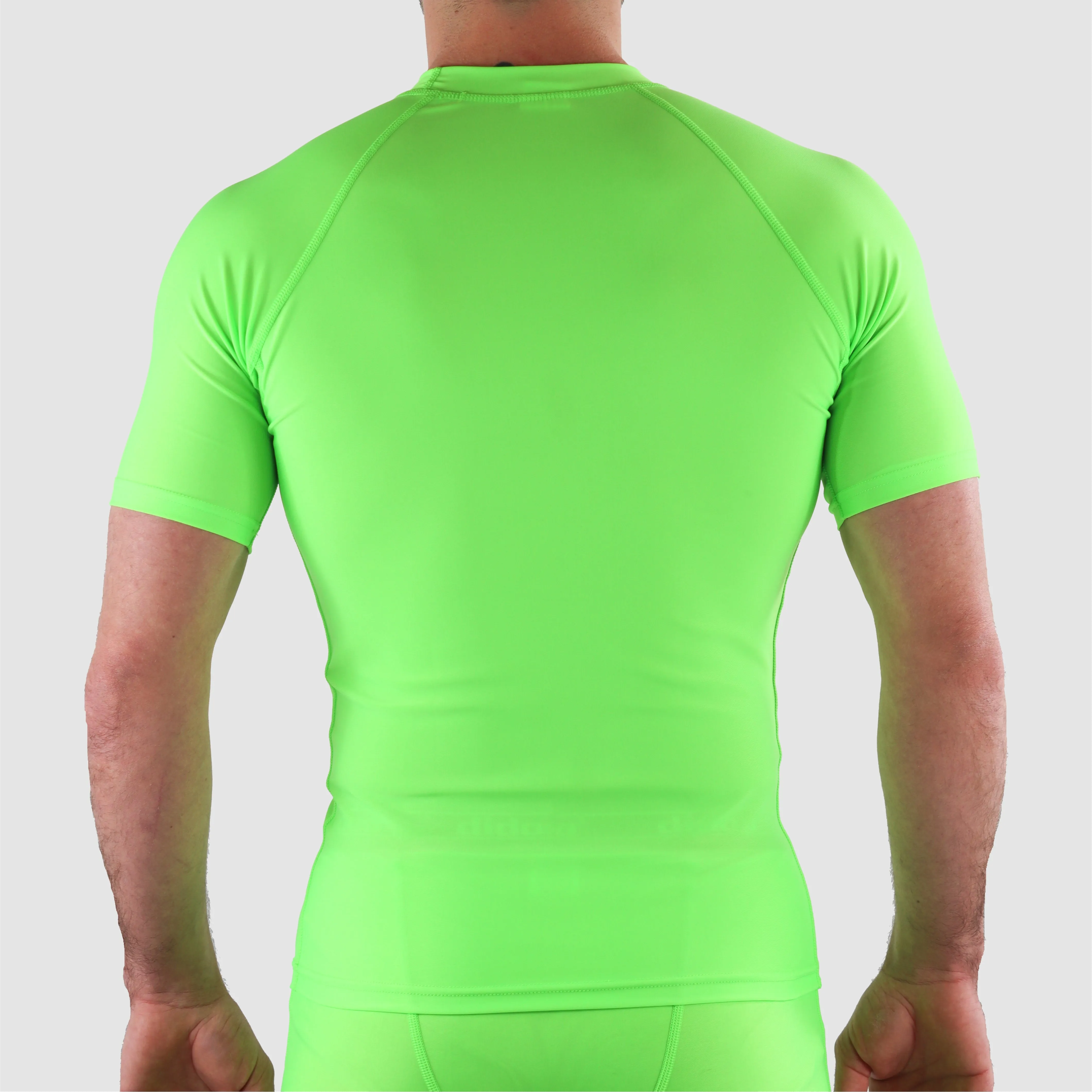DiDOO Men's Compression Base Layer Short Sleeve Tops