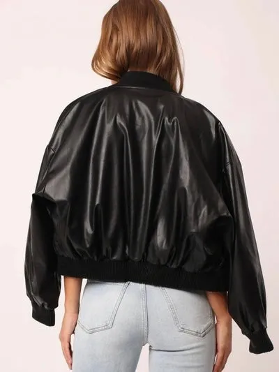 Dion Bomber Jacket Black