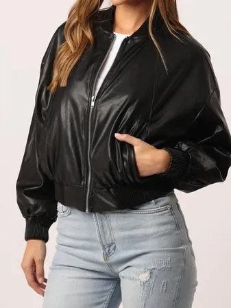 Dion Bomber Jacket Black