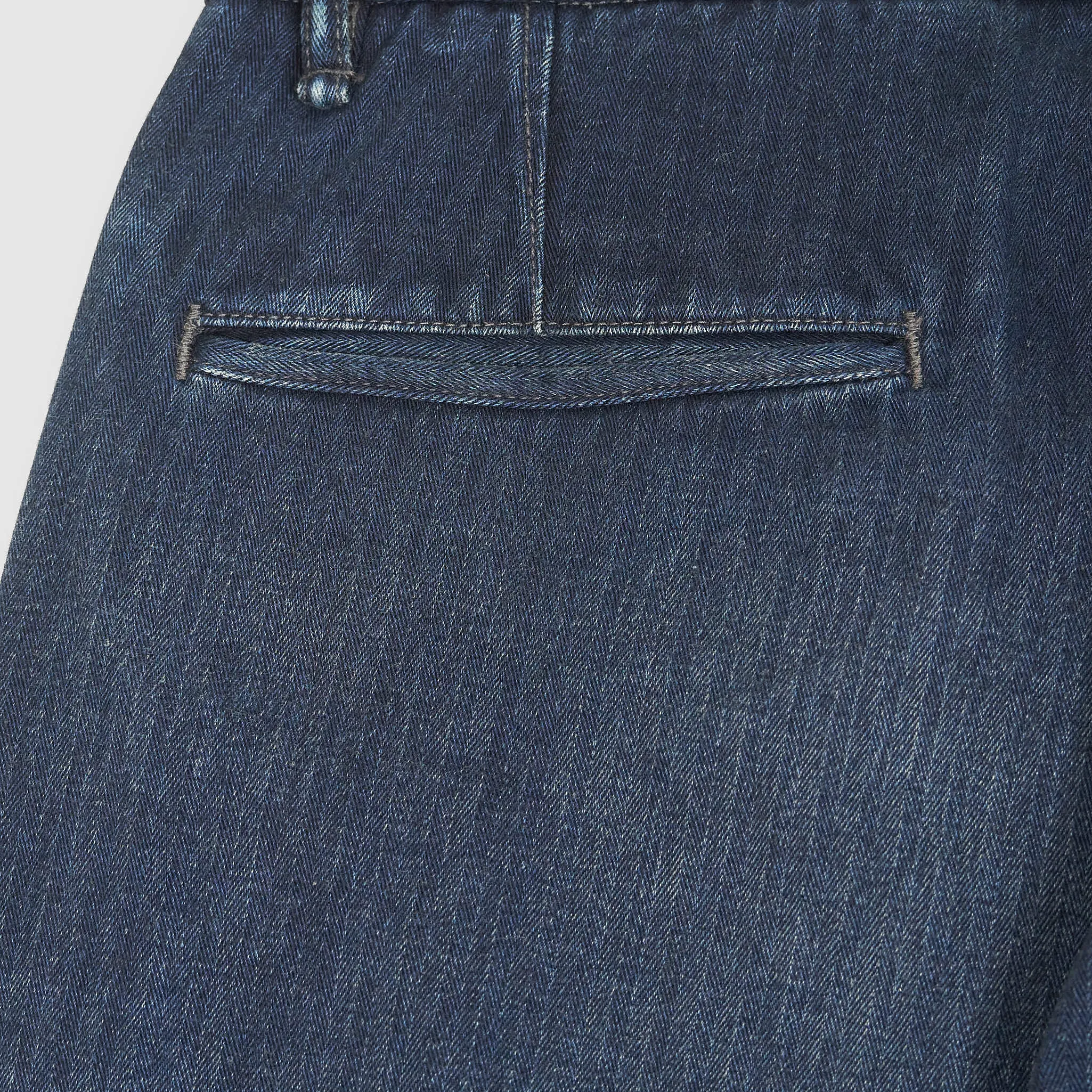 Double RL Chino Workpant Herringbone Indigo