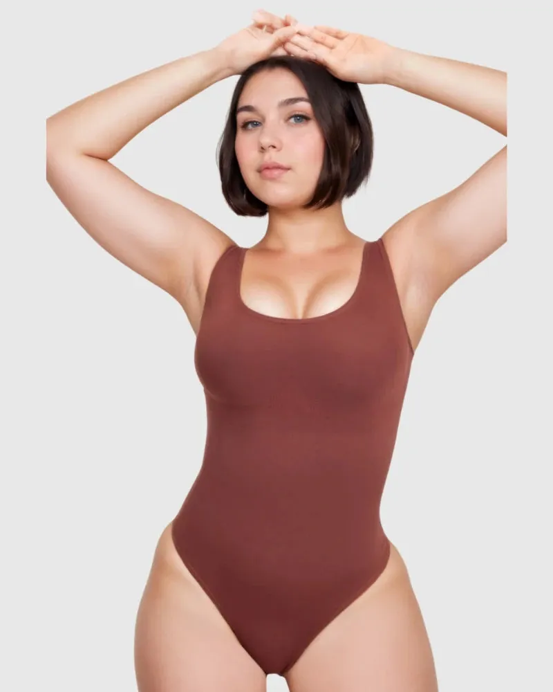 Eco Wide Strap Snatched Bodysuit by Revenge Body