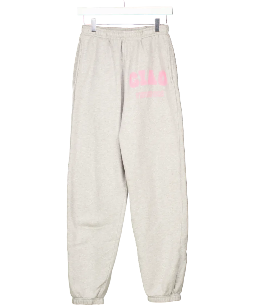 FIORUCCI Grey Ciao Fiorucci Logo Joggers UK S
