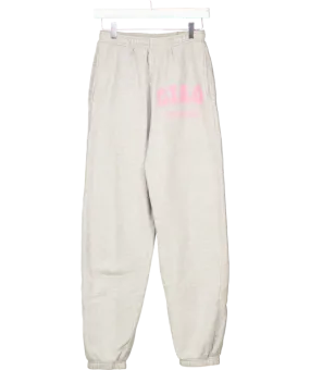 FIORUCCI Grey Ciao Fiorucci Logo Joggers UK S