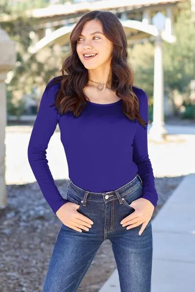 Full Size Long Sleeve Bodysuit