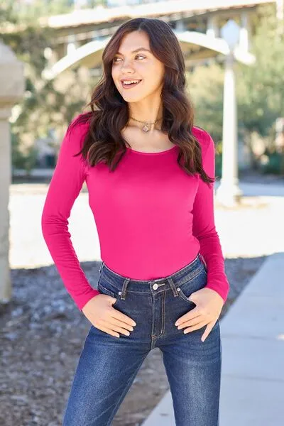Full Size Long Sleeve Bodysuit