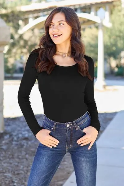 Full Size Long Sleeve Bodysuit