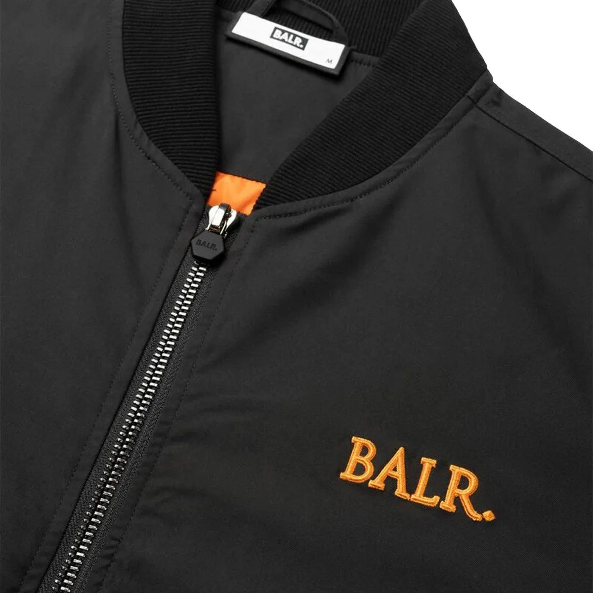 Game of the Gods Box Fit Bomber Jacket Jet Black