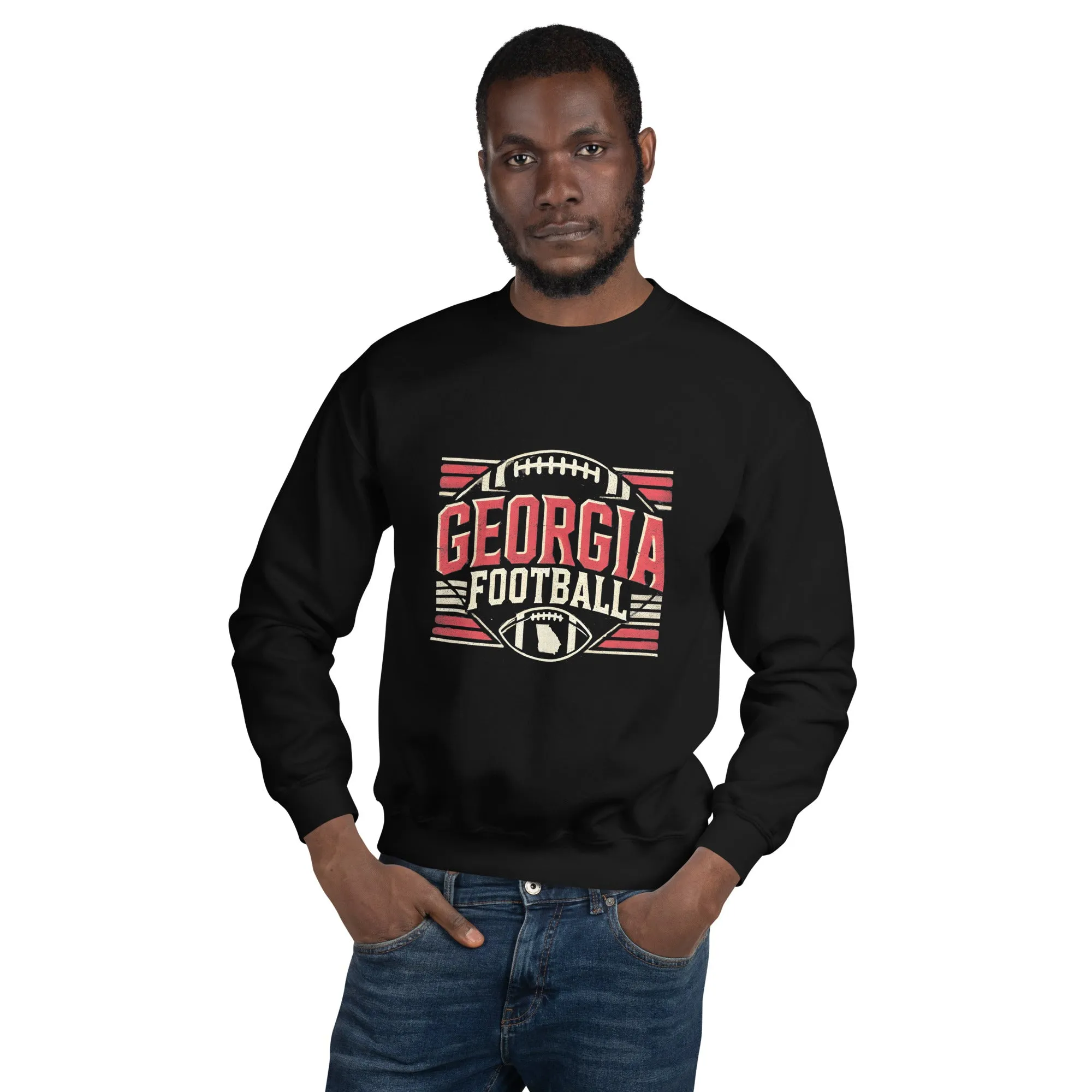 Georgia Football Vintage Unisex Sweatshirt