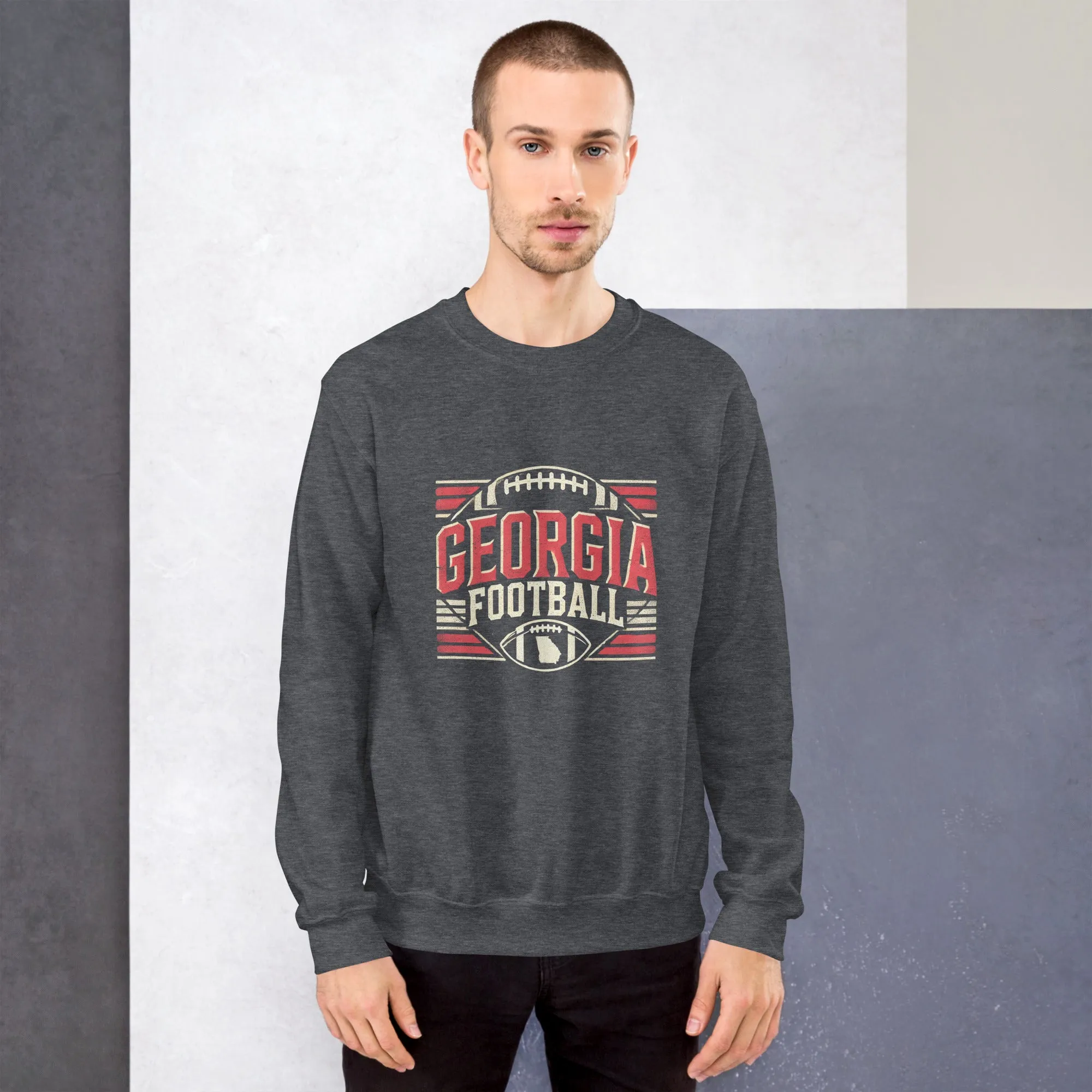 Georgia Football Vintage Unisex Sweatshirt