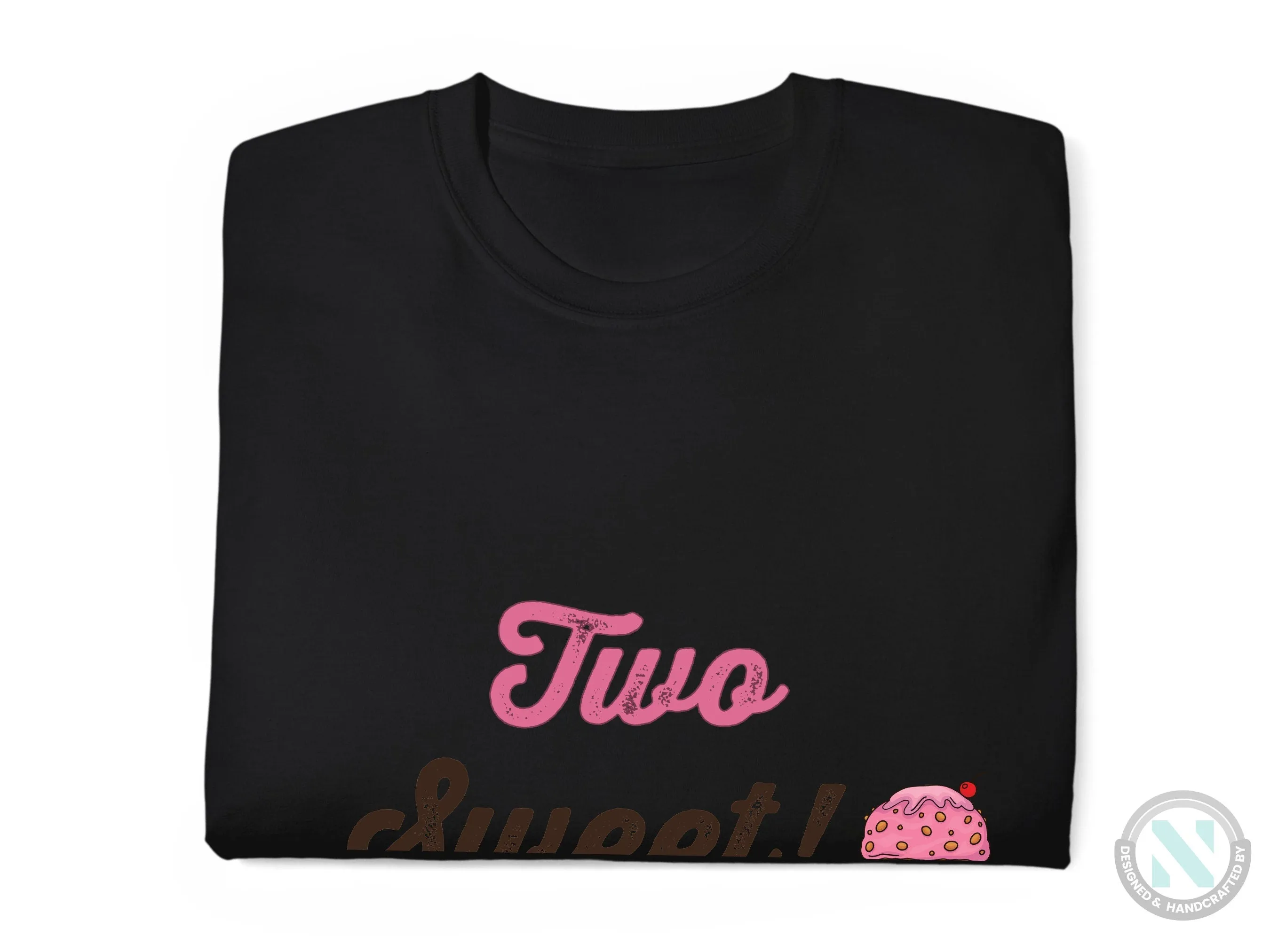 Girls Custom Long Sleeve Birthday Bodysuit Gift with Two Sweet