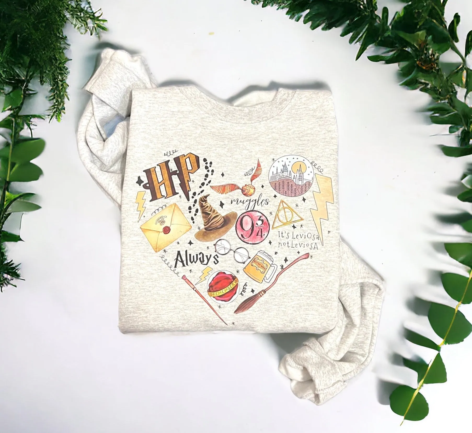 Harry Potter Heart Sweatshirt