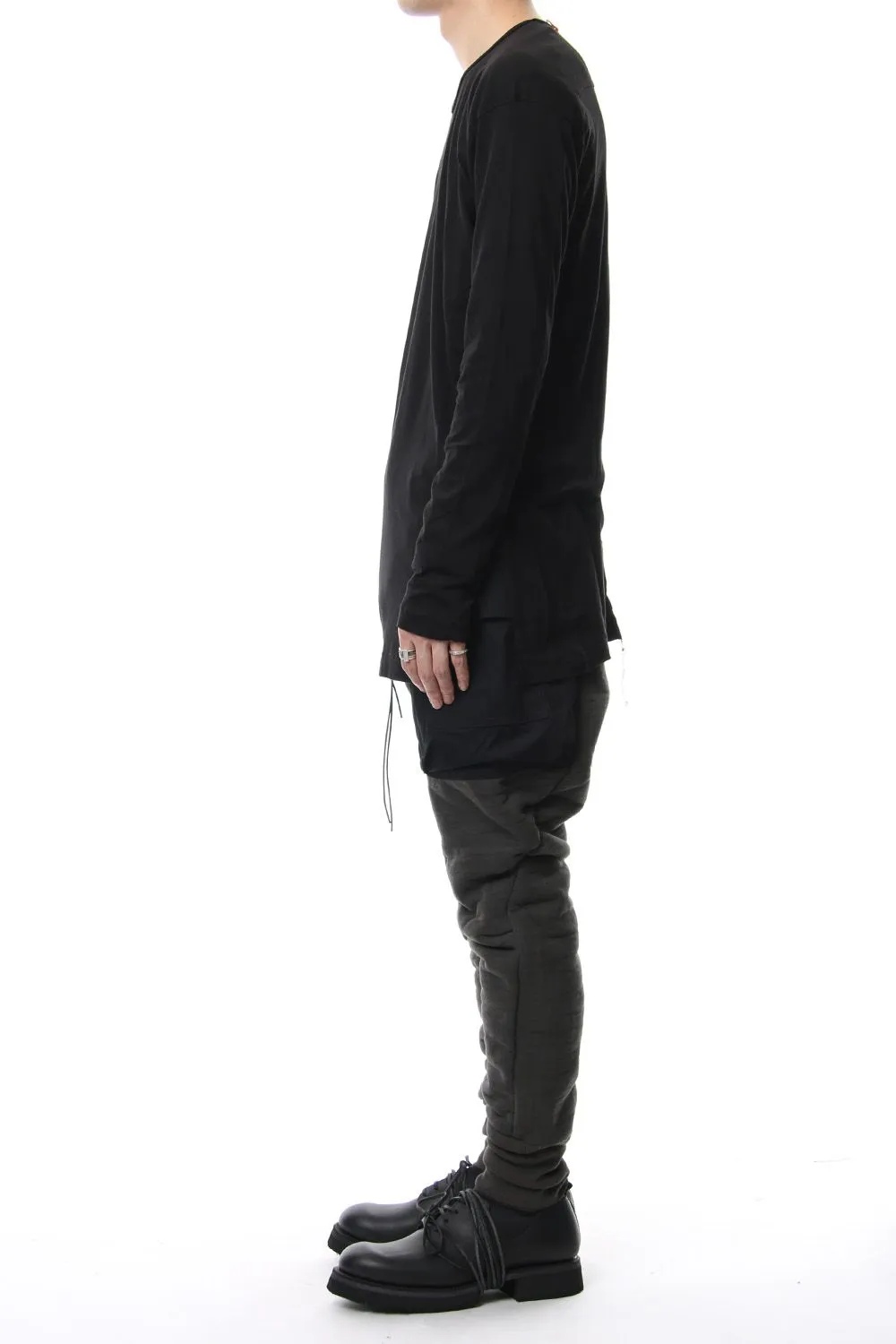 Heavy Pile Boa Pants Ink