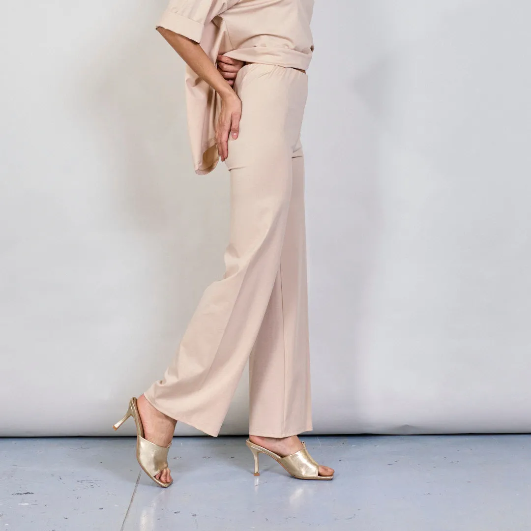 High-waist wide-leg pants wholesale