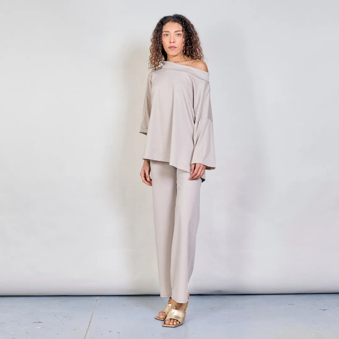 High-waist wide-leg pants wholesale
