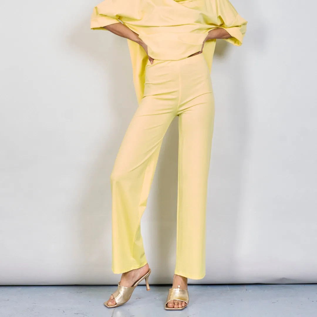 High-waist wide-leg pants wholesale