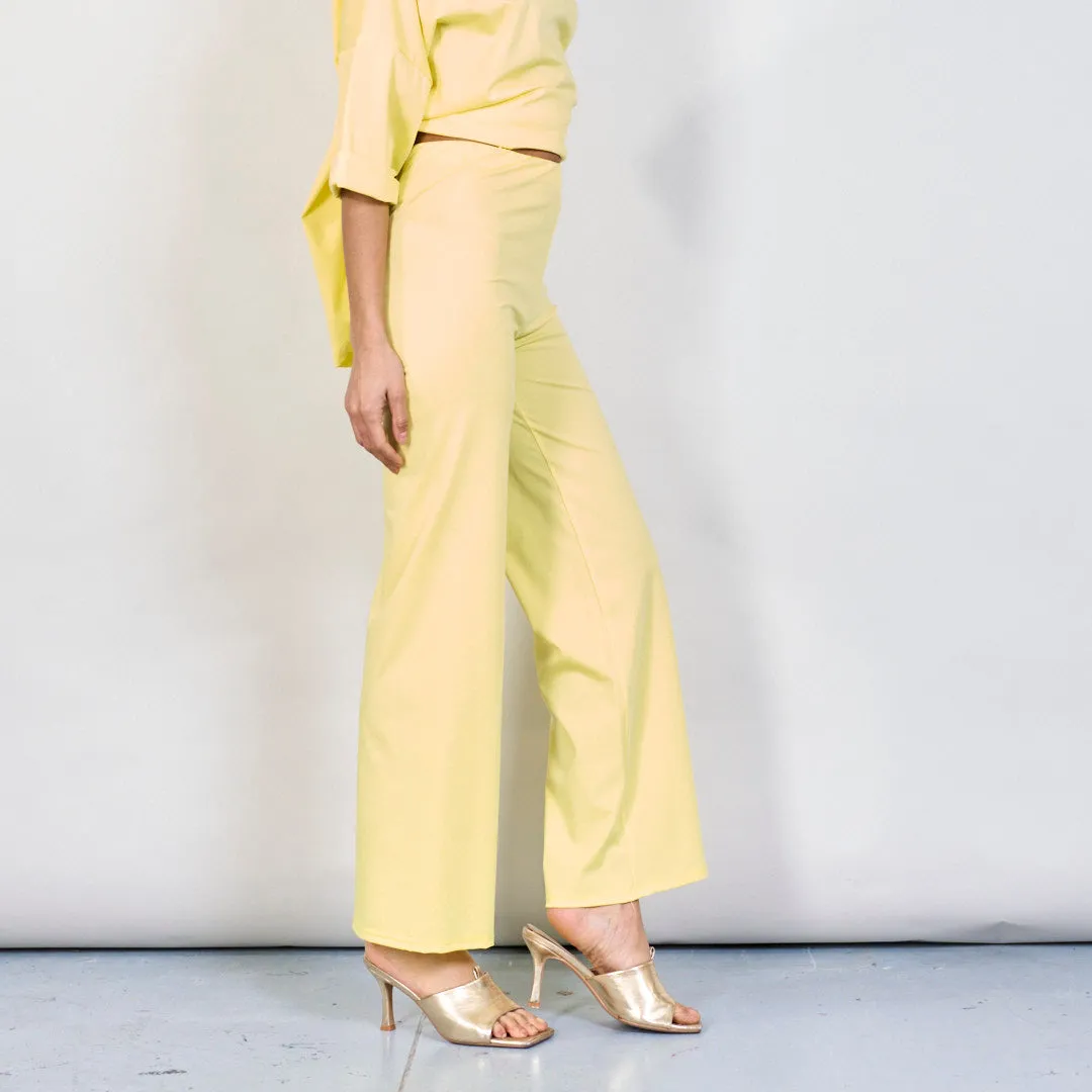 High-waist wide-leg pants wholesale