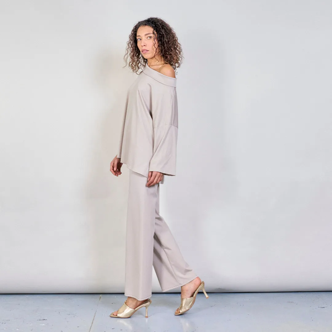 High-waist wide-leg pants wholesale