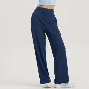 High Waist Yoga Sports Wide-leg Pants