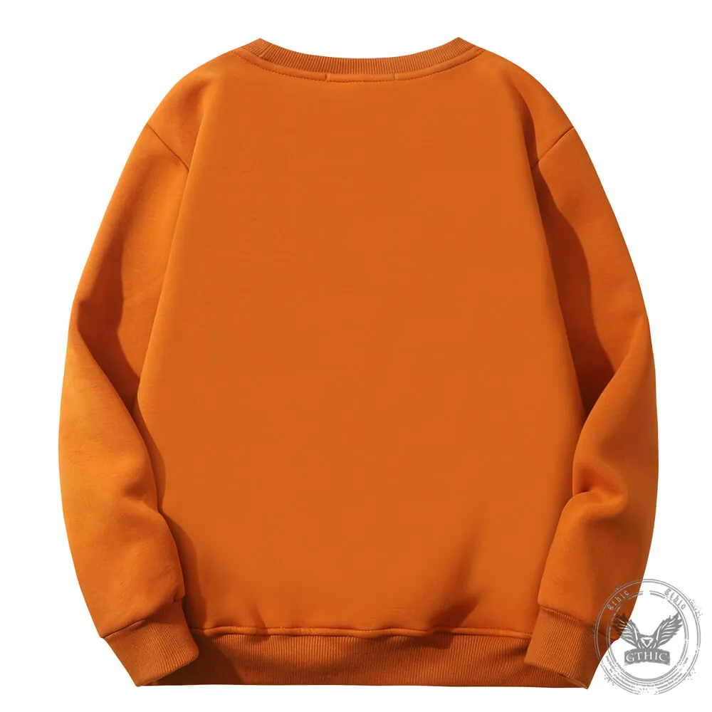 I Want You To Know Crew Collar Fleece Sherpa Sweatshirt