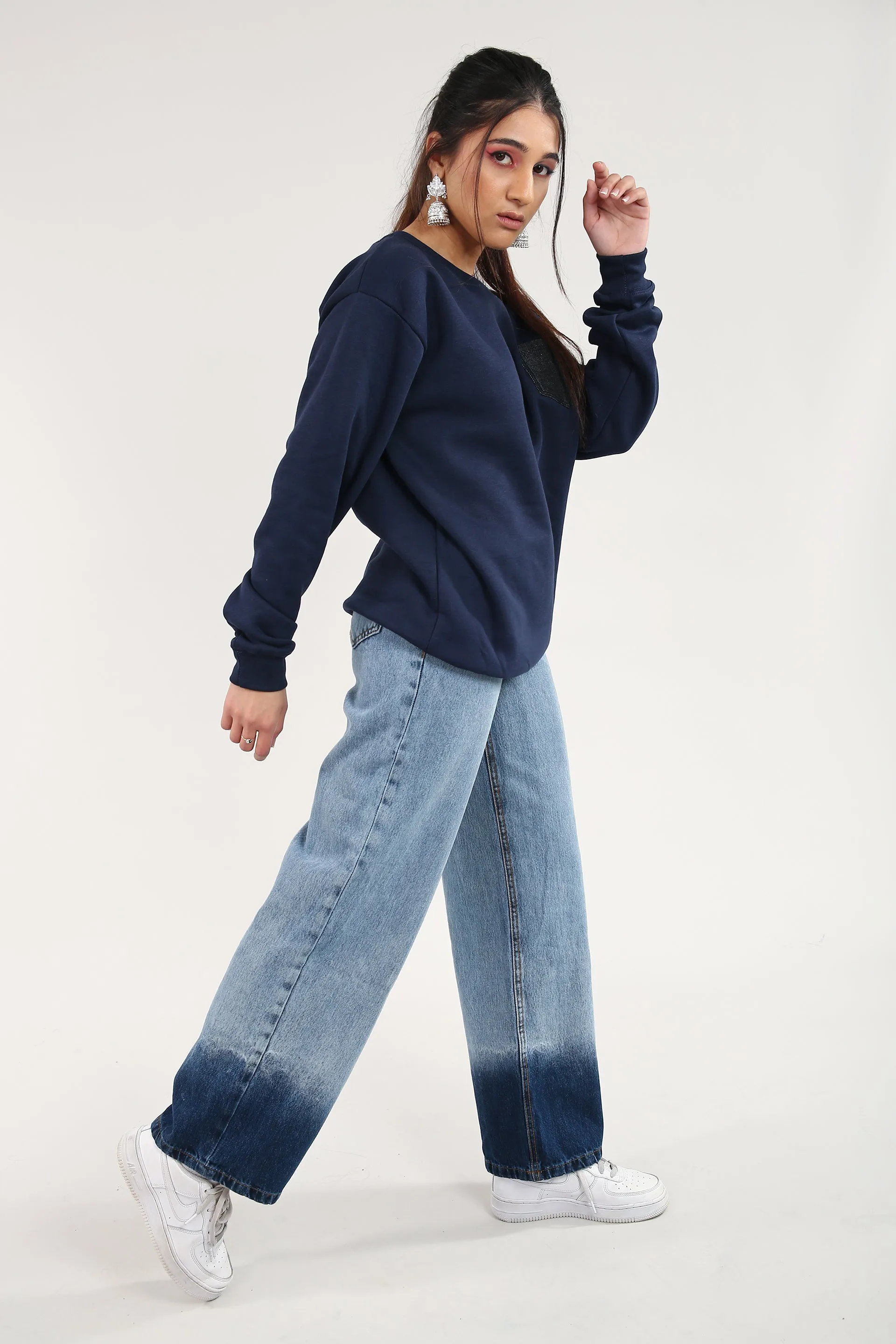 Jeyb Jumper Space Blue Women