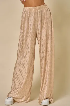 Johnstone Pleated Texture Pants