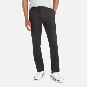 Kenneth Cole Reaction Mens Slim fit Dress Pants 31 / 30 Black Solid Stretch