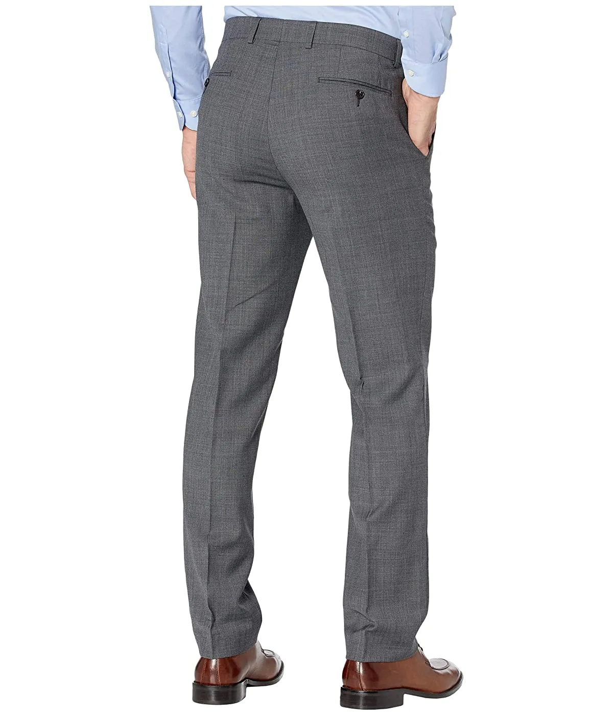 Lauren Ralph Lauren Mens Classic fit Dress Pants 33 / 32 Grey Solid