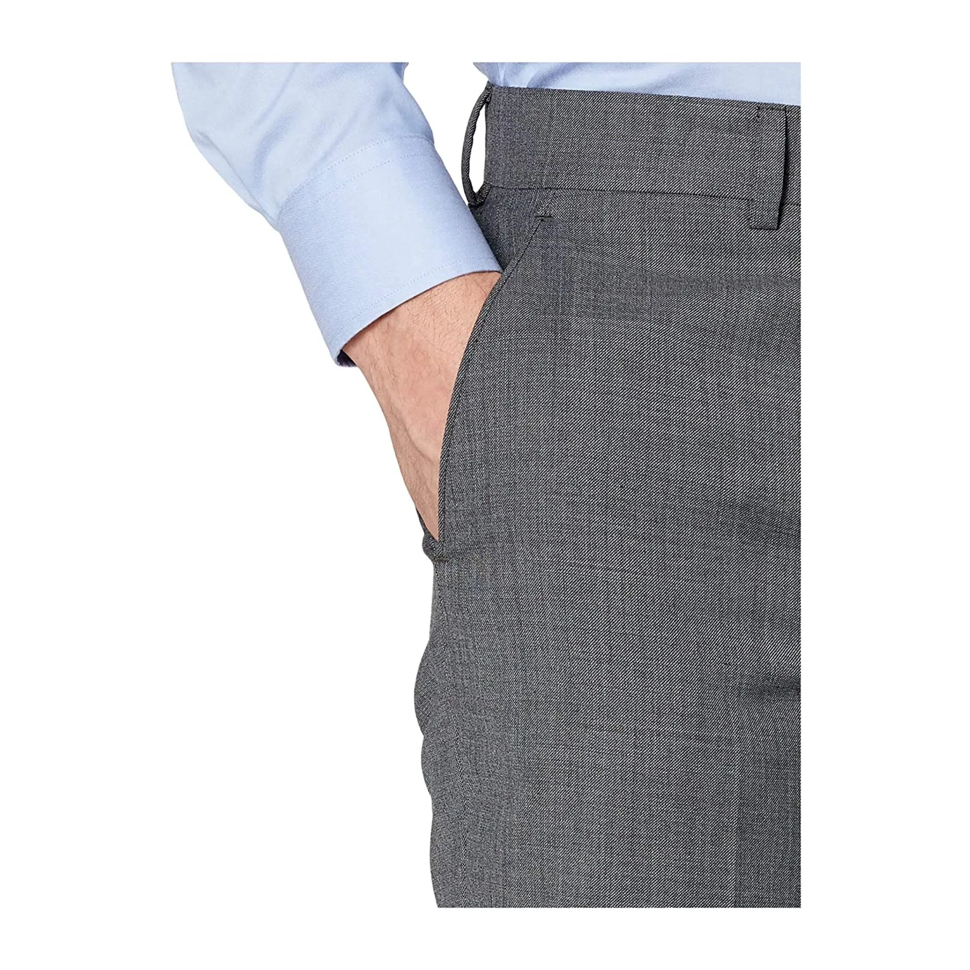 Lauren Ralph Lauren Mens Classic fit Dress Pants 33 / 32 Grey Solid