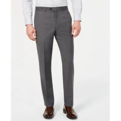 Lauren Ralph Lauren Mens Classic fit Dress Pants 33 / 32 Grey Solid