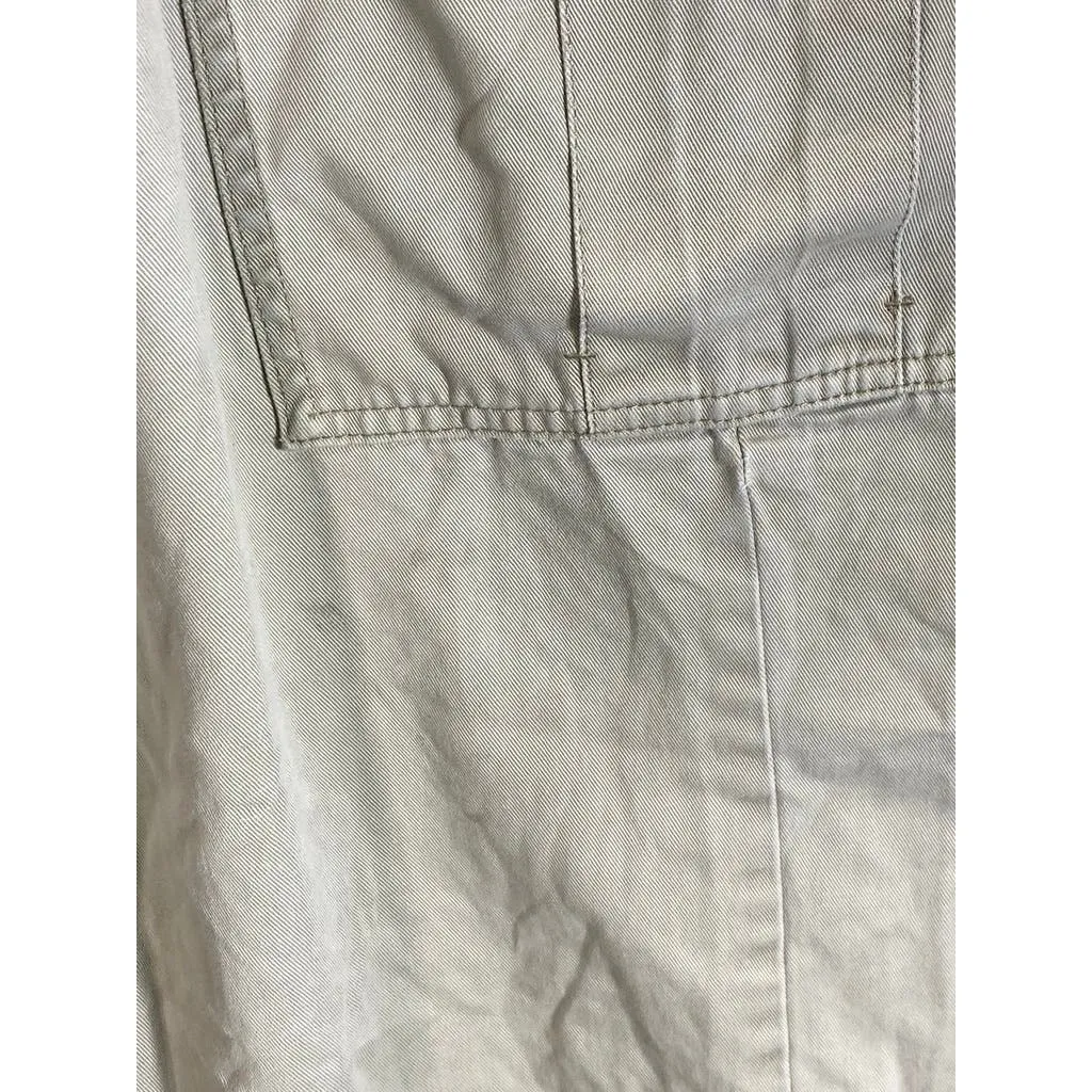 LEVI'S Men's Vintage Beige Distressed Straight-Leg Cargo Pants SZ 38x30