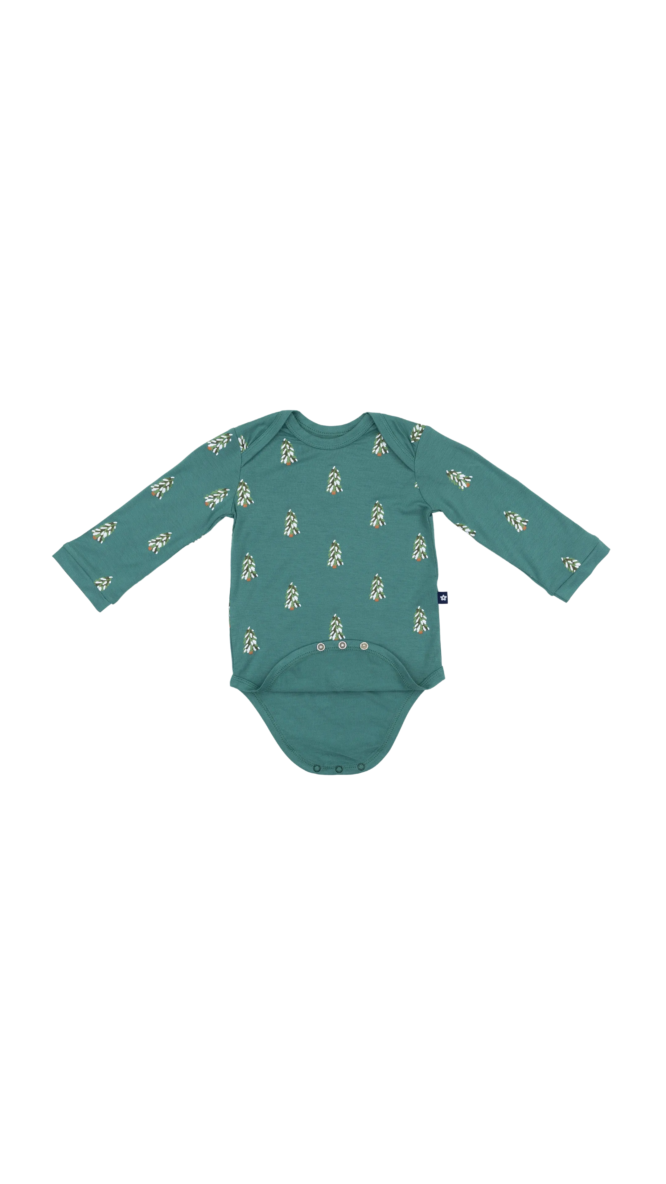 Long Sleeve Bodysuit in Tree Farm