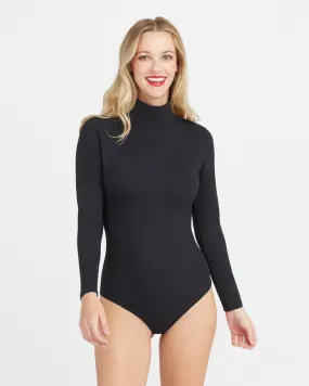 Long Sleeve Turtle Neck Bodysuit • Classic Black