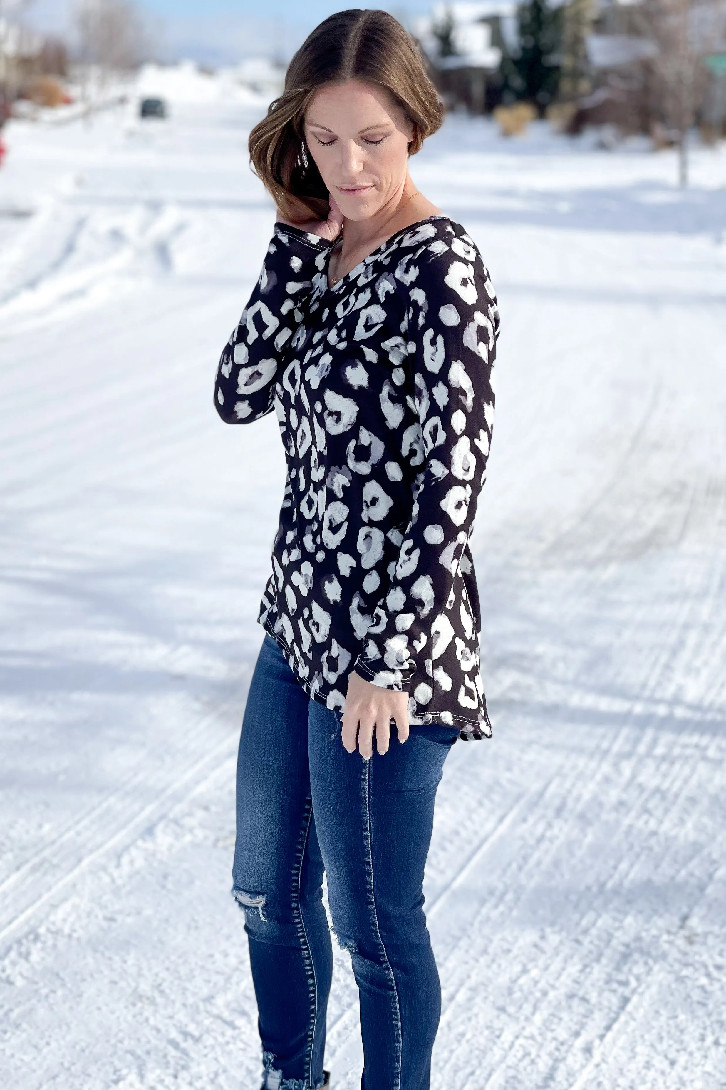 Lovely Leopard Top - All Sales Final