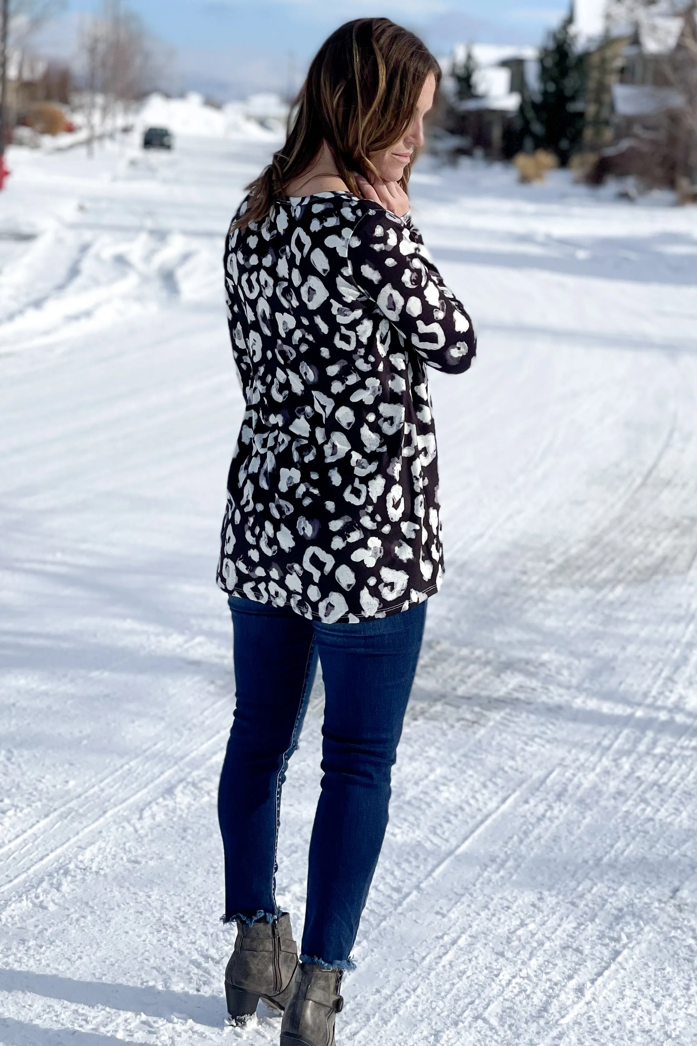 Lovely Leopard Top - All Sales Final